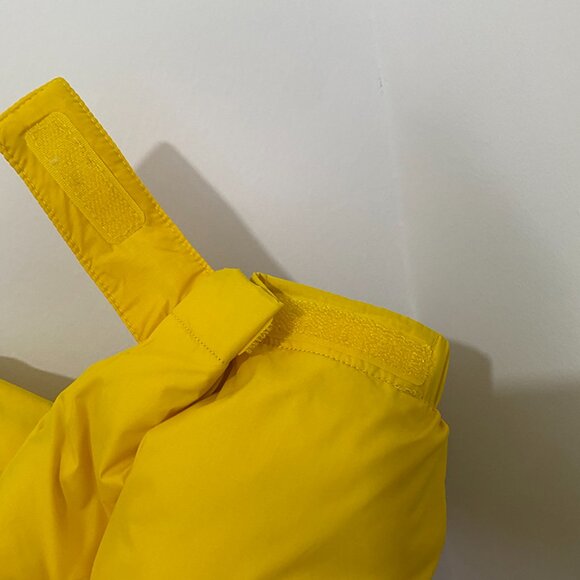 The North Face Yellow & Black Puffer Jacket - Picture 3 of 11